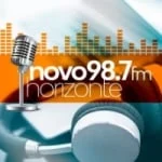 Logo da rádio Rádio Novo Horizonte FM ao vivo online