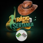 Logo da rádio Rádio Brasil Sertaneja FM ao vivo online