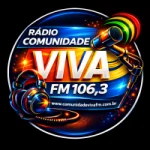 Logo da rádio Rádio Comunidade Viva 106.3 FM ao vivo online