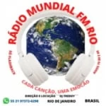 Logo da rádio Rádio Mundial FM Rio ao vivo online