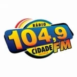Logo da rádio Rádio Cidade 104.9 FM ao vivo online