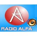 Logo da rádio Alfa Web Rádio ao vivo online