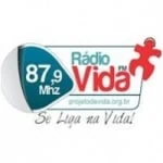 Logo da rádio Rádio Vida 87.9 FM ao vivo online