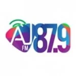 Logo da rádio Rádio Antena Jovem 87.9 FM ao vivo online