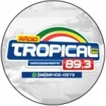 Logo da rádio Rádio Tropical 89.3 FM ao vivo online