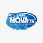 Logo da rádio Rádio Nova FM 87.5 ao vivo online