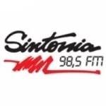 Logo da rádio Rádio Sintonia 98.5 FM ao vivo online