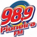 Logo da rádio Rádio Pioneira 98.9 FM ao vivo online