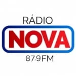 Logo da rádio Nova FM ao vivo online