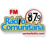 Logo da rádio Rádio Comunitária Santa Rita 87.9 FM ao vivo online
