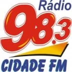 Logo da rádio Rádio Cidade 98.3 FM ao vivo online