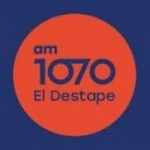 Logo da rádio El Destape Radio Mundo 1070 AM ao vivo online