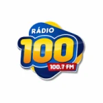 Logo da rádio Rádio 100 FM ao vivo online