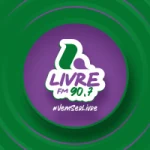 Logo da rádio Rádio Livre 90.7 FM ao vivo online