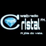 Logo da rádio Web Rádio Cristal FM ao vivo online