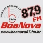 Logo da rádio Rádio Boa Nova 87.9 FM ao vivo online