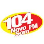 Logo da rádio Rádio Novo Som 104.9 FM ao vivo online
