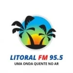 Logo da rádio Rádio Litoral FM ao vivo online