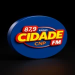 Logo da rádio Rádio Cidade 87.9 FM ao vivo online