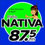 Logo da rádio Rádio Nativa 87.5 FM ao vivo online